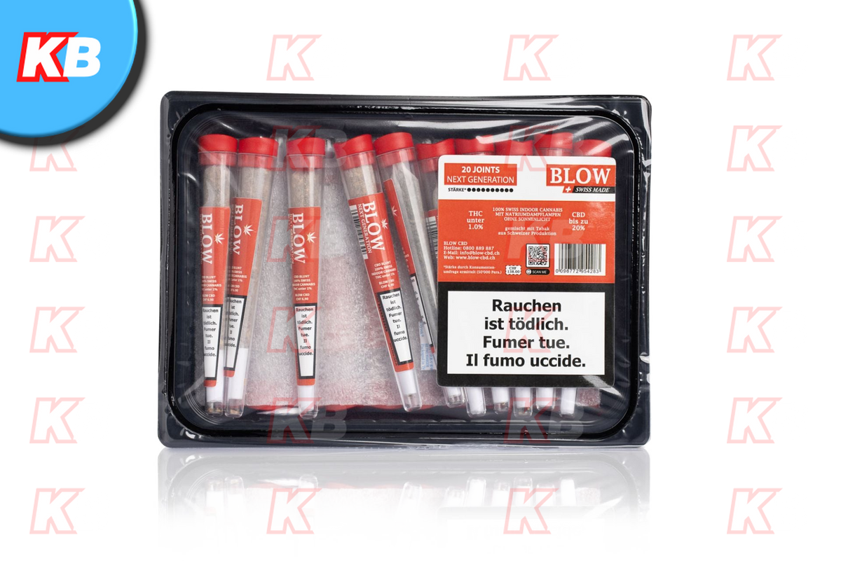 BLOW Joint Next Generation Rot Cheese – 20 Stück