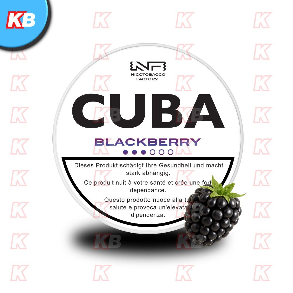 CUBA White Blackberry