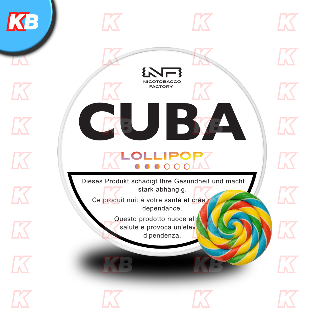 CUBA White Lollipop