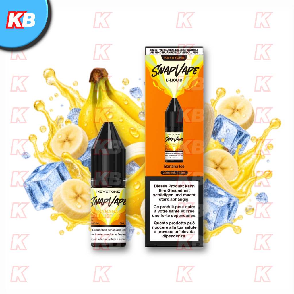 SnapVape E-Liquid Banana Ice