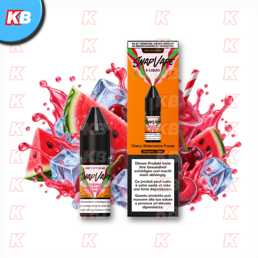 SnapVape E-Liquid Cherry Watermelon Freeze