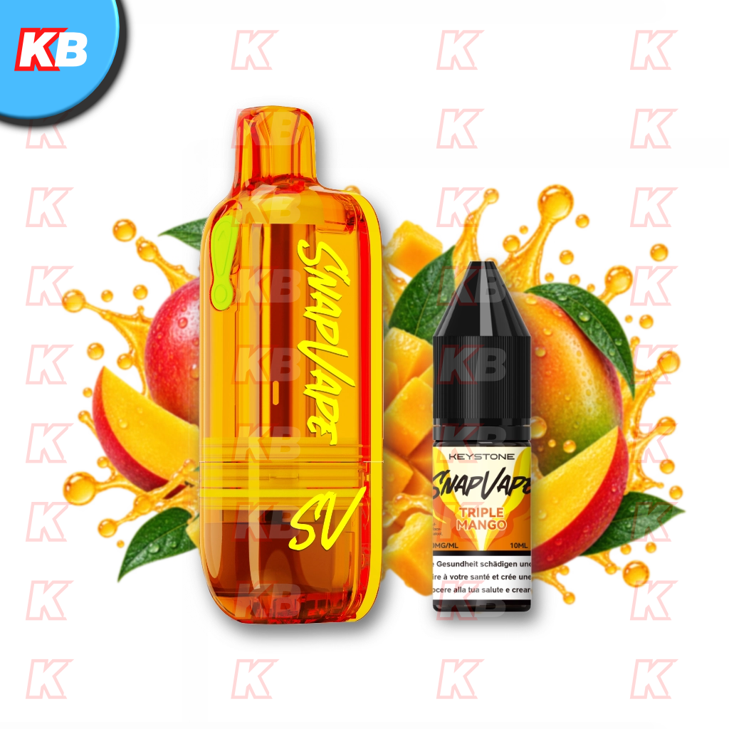 SnapVape | Leerpod + Triple Mango (20mg/ml)