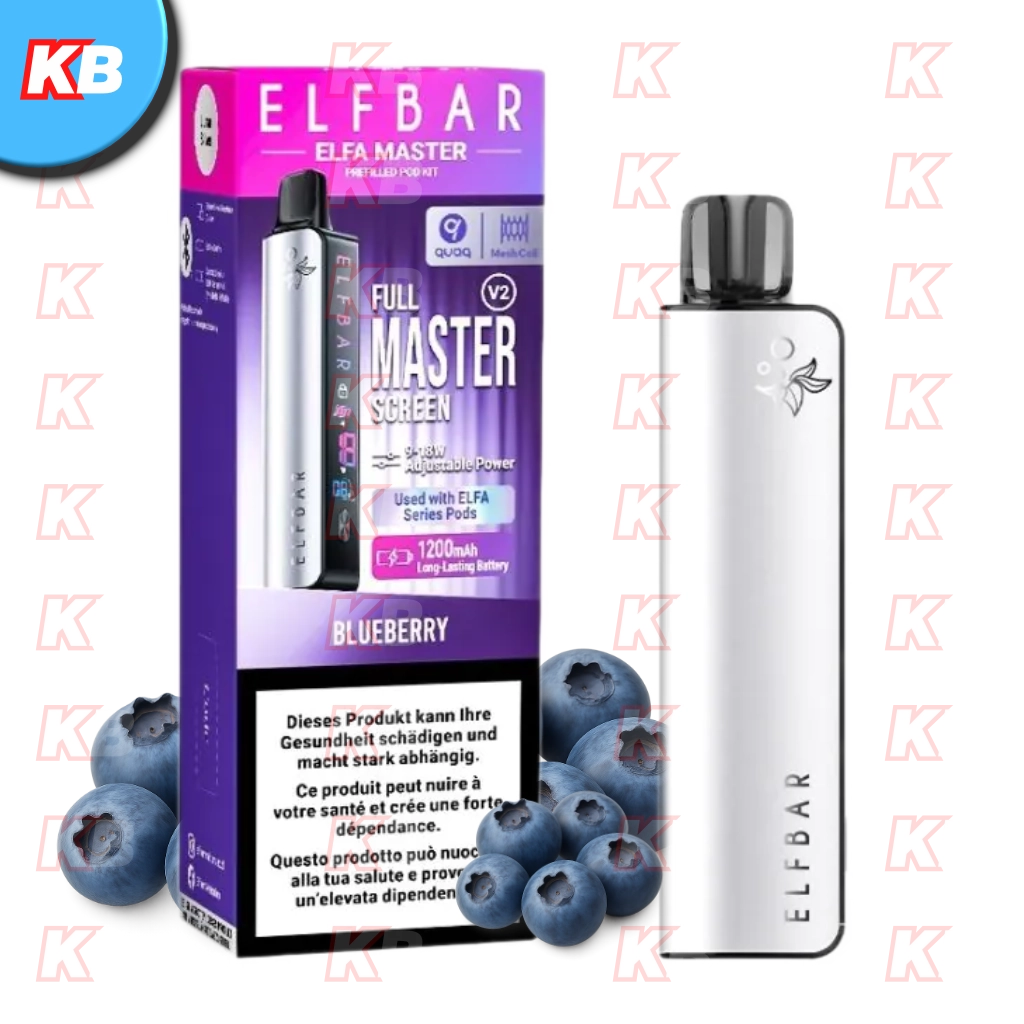 ELFBAR ELFA Master Prefilled Pod Kit Blueberry