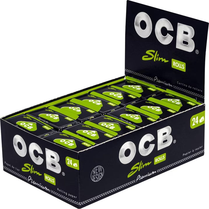 OCB - Premium Slim Rolls - Box - 24 Stück