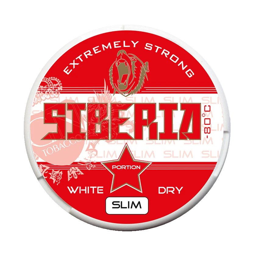 SIBERIA - Red -80 Degrees (White Dry Portion Slim)