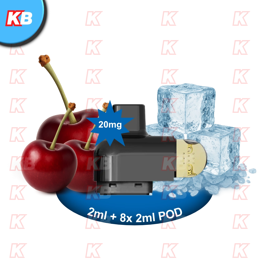 VAAL ePack Refill Pod 2ml + 8*2ml Cherry Ice 20mg