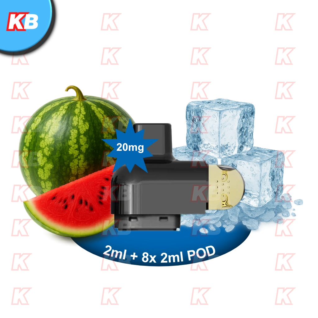 VAAL ePack Refill Pod 2ml + 8*2ml Watermelon Ice 20mg