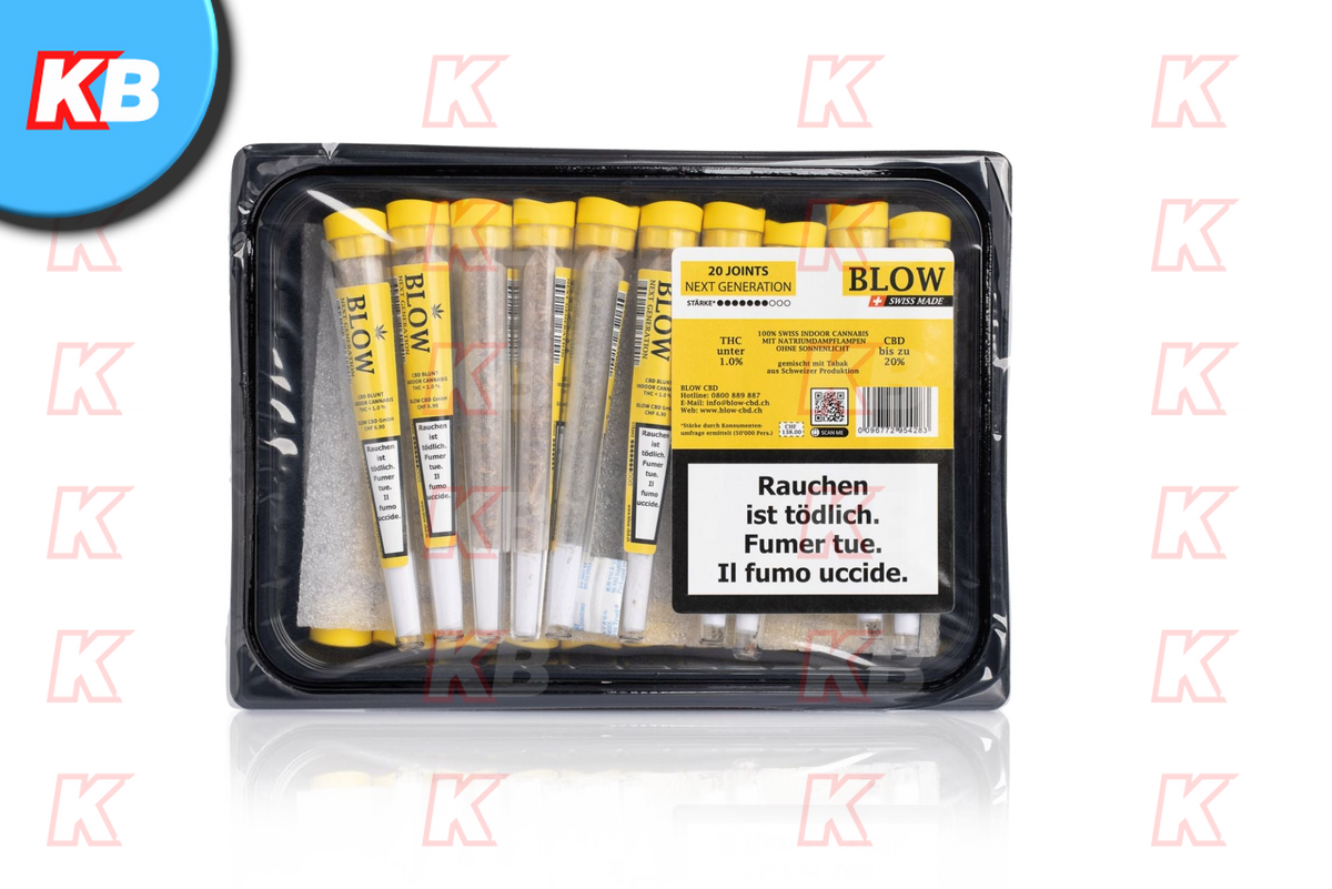 BLOW Joint Next Generation Gelb Sour Widow – 20 Stück