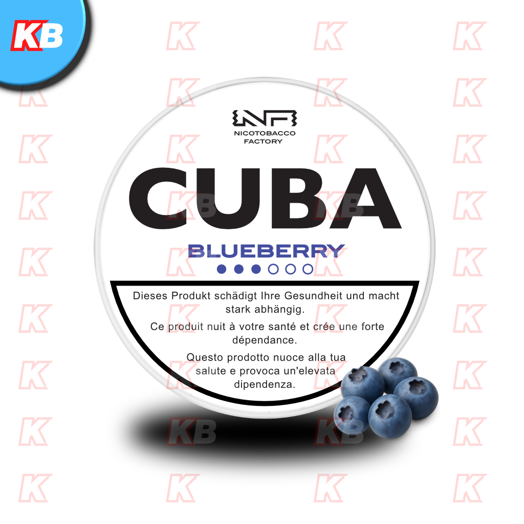 CUBA White Blueberry