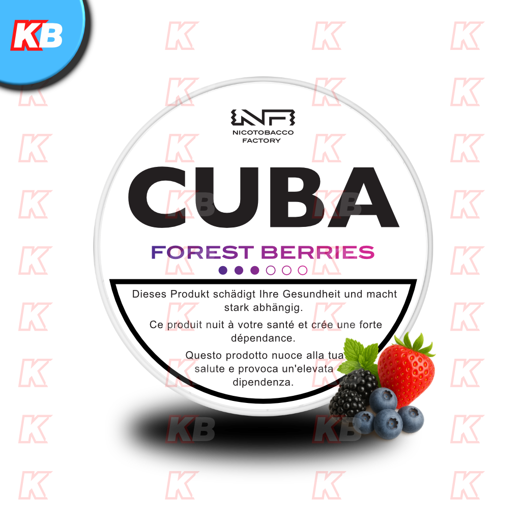 CUBA White Forest Berries