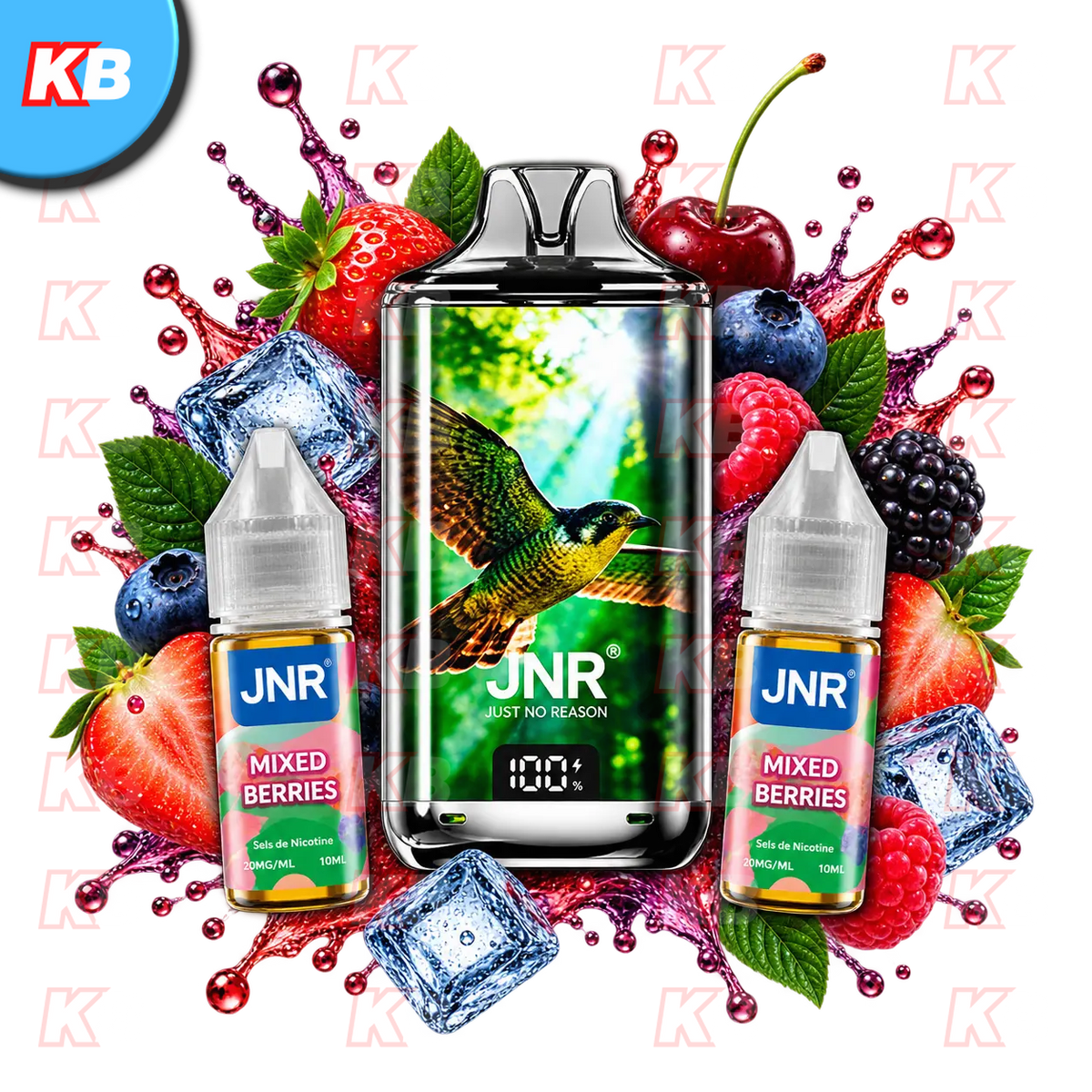 JNR Falcon Infinity Starter Kit Mixed Berries