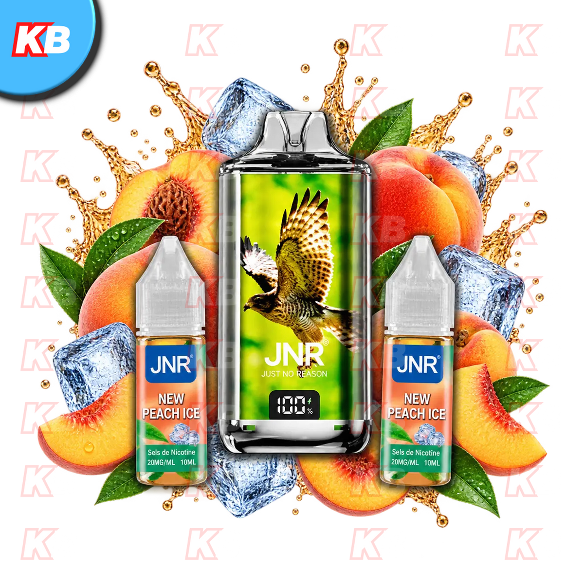 JNR Falcon Infinity Starter Kit New Peach Ice
