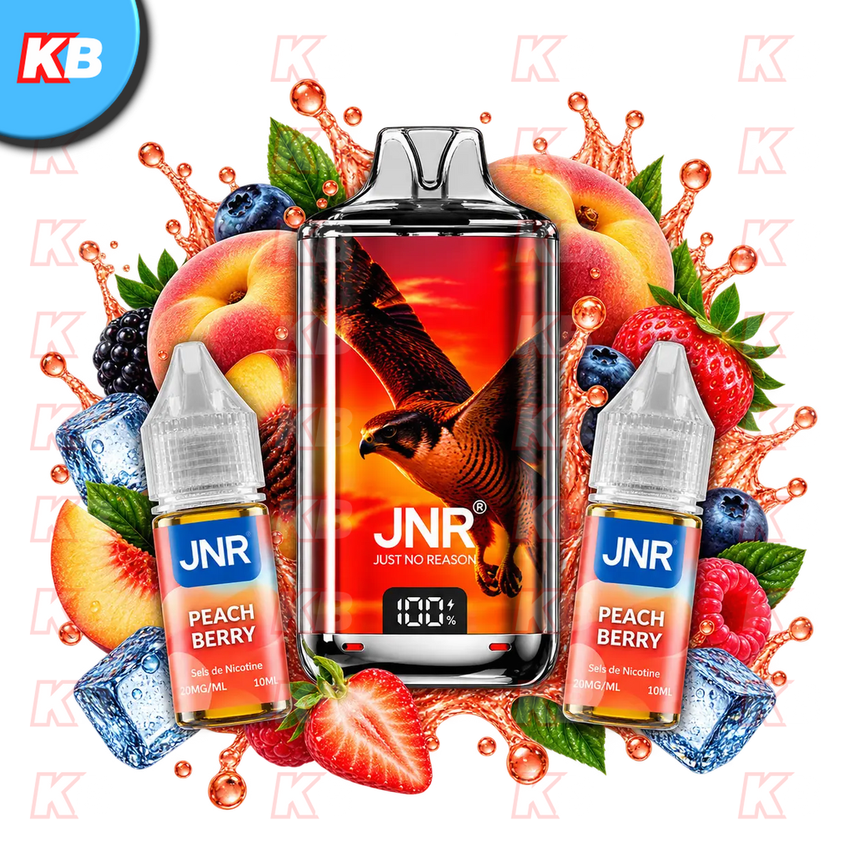JNR Falcon Infinity Starter Kit Peach Berry