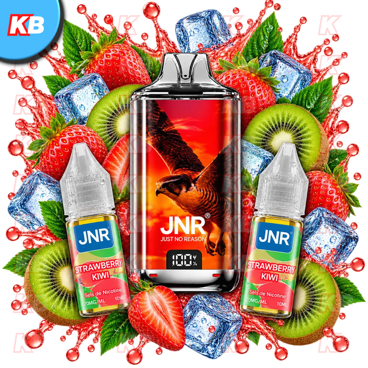 JNR Falcon Infinity Starter Kit Strawberry Kiwi