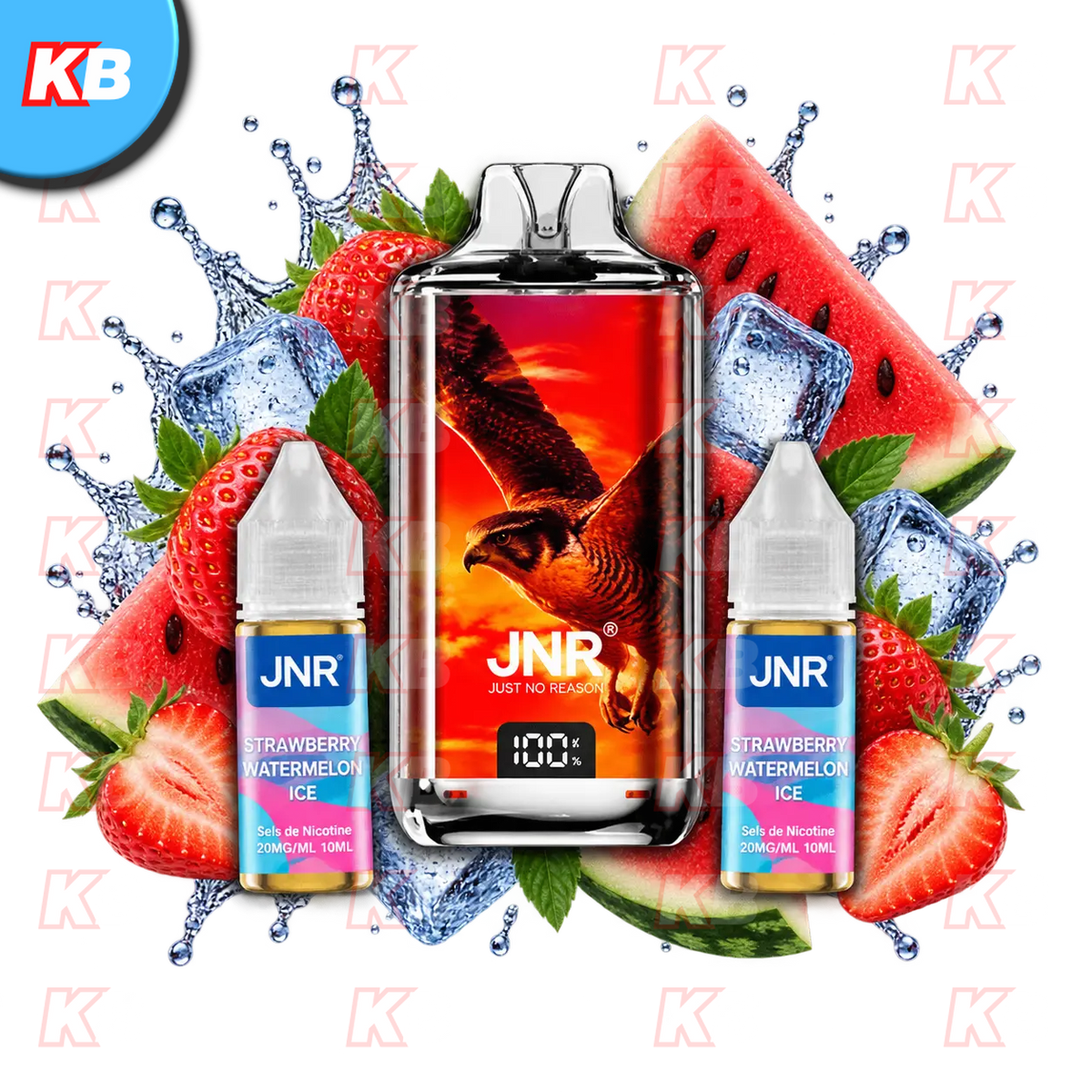 JNR Falcon Infinity Starter Kit Strawberry Watermelon Ice