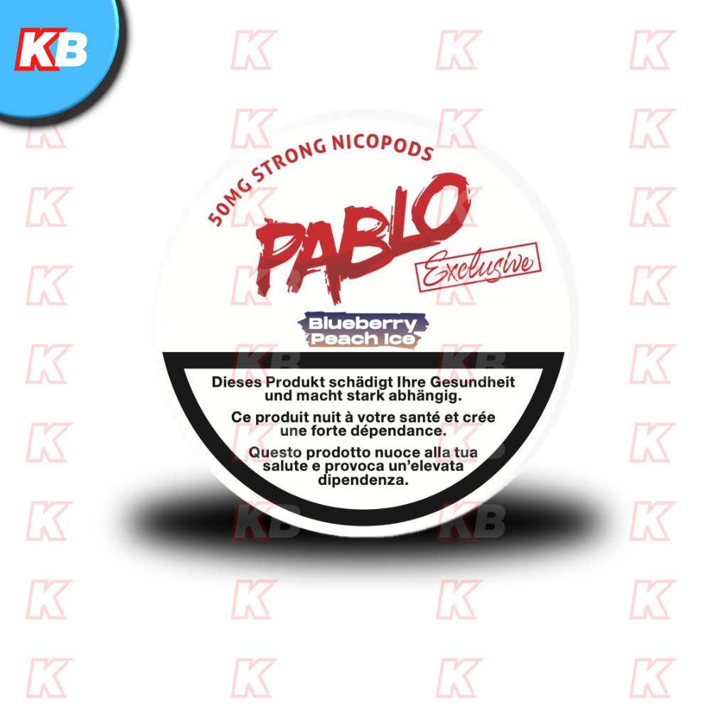 PABLO Exclusive Blueberry Peach Ice