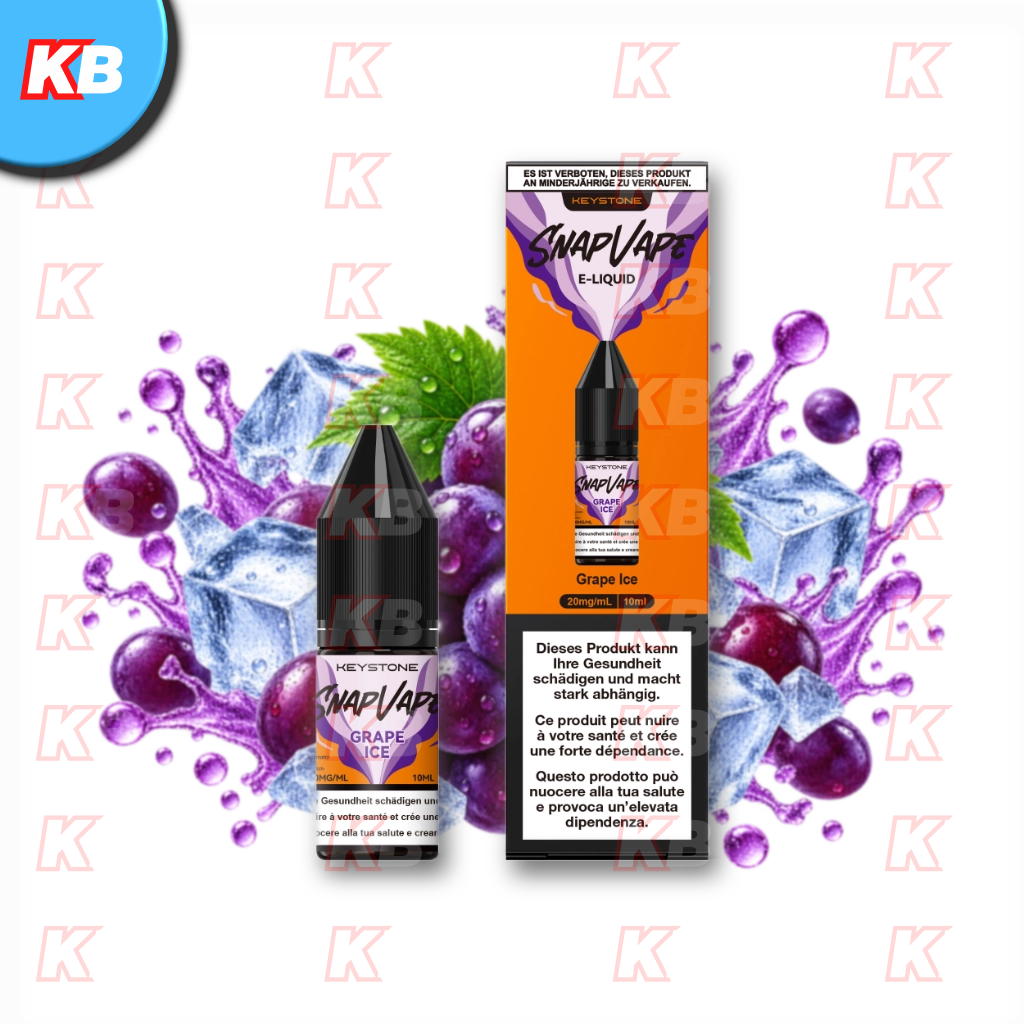 SnapVape E-Liquid Grape Ice