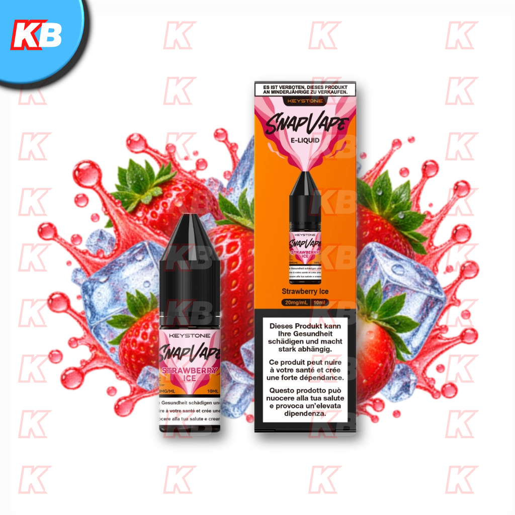 SnapVape E-Liquid Strawberry Ice