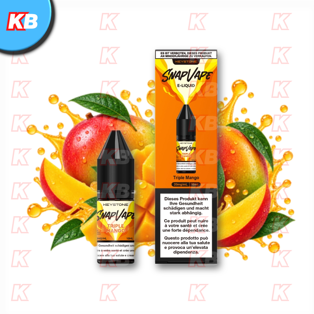 SnapVape E-Liquid Triple Mango