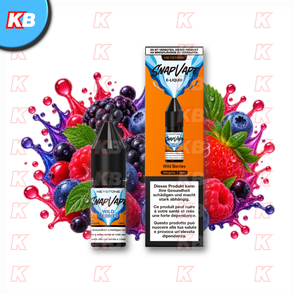 SnapVape E-Liquid Wild Berries