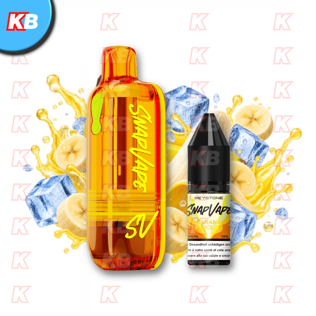 SnapVape | Leerpod + Banana Ice (20mg/ml)