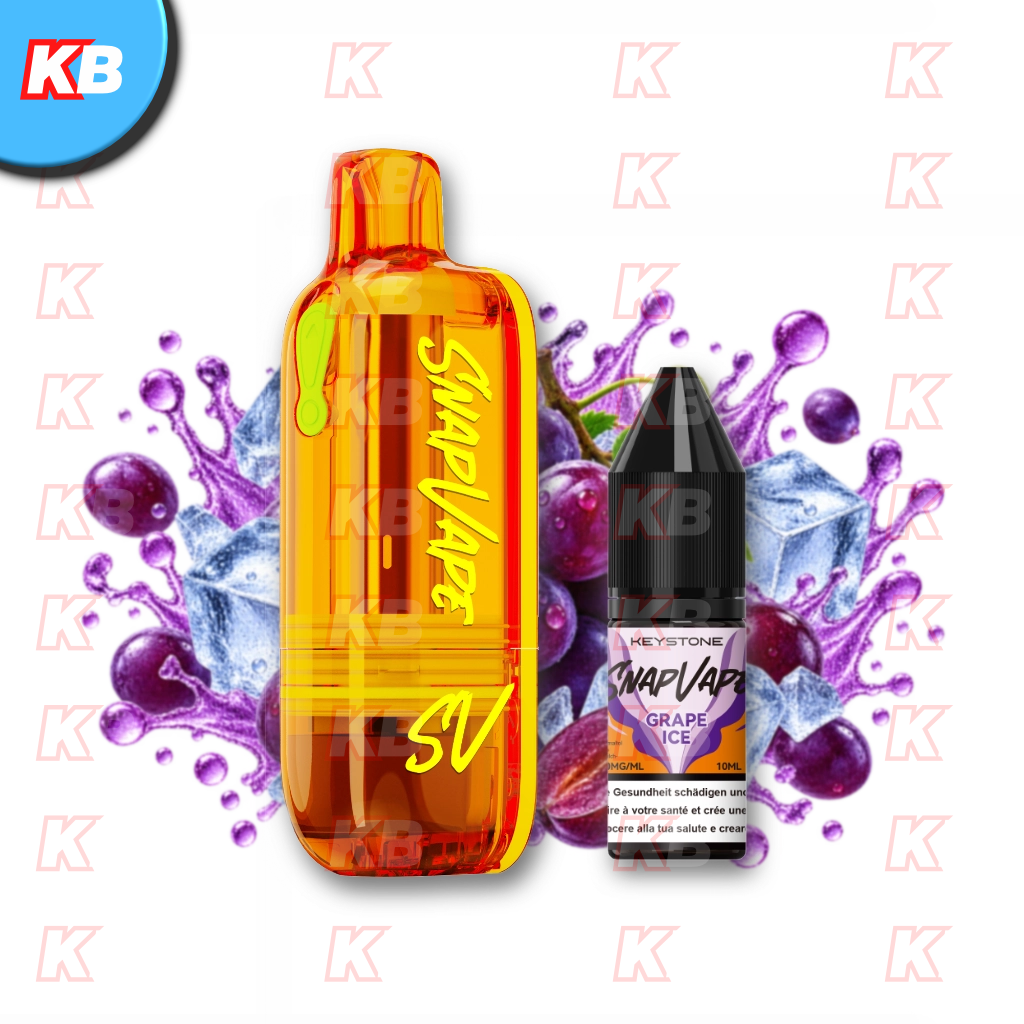 SnapVape | Leerpod + Grape Ice (20mg/ml)