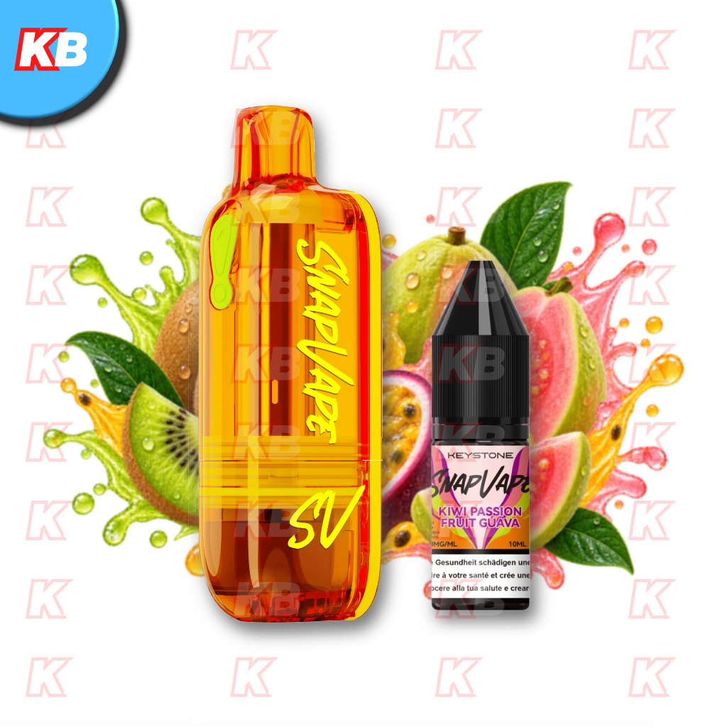 SnapVape | Leerpod + Kiwi Passion Fruit Guava (20mg/ml)