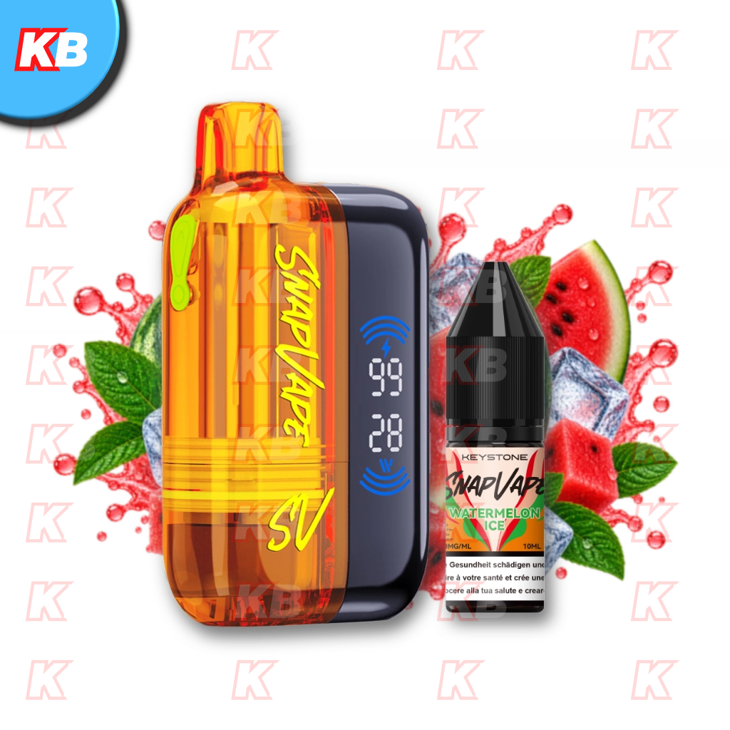 SnapVape Starter Kit | Akkuträger + Leerpod + 1x E-Liquid Watermelon Ice (20mg/ml)