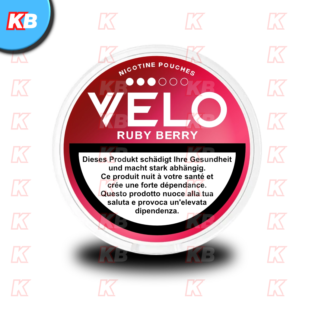 Velo Ruby Berry 3/6